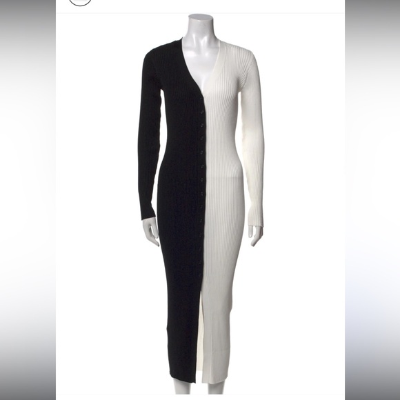 NWT STAUD color block knit dress - Picture 2 of 6